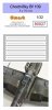 Omask 80027 Walkways Bf 109 5 x 75 mm (Oramask 810 foil) 1/32